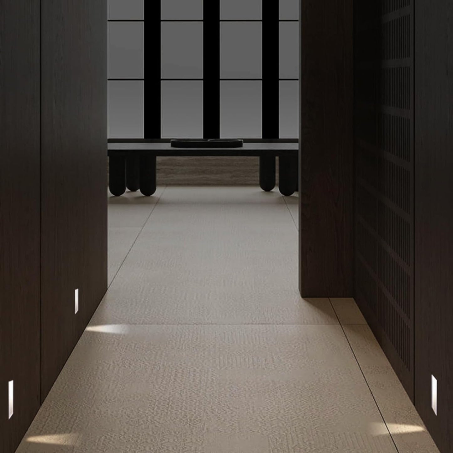 LED Recessed Trimless Step Light 3000K