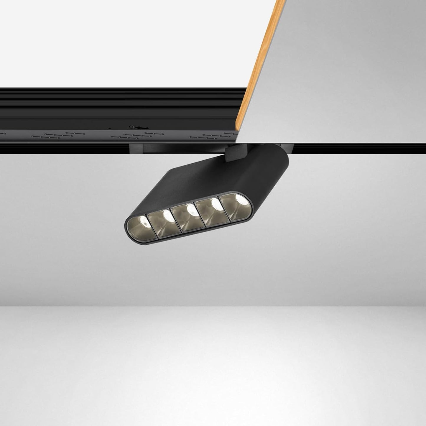 Magnetic Track Lighting Spotlight Head, Ceiling Downlight (7W/3000K)