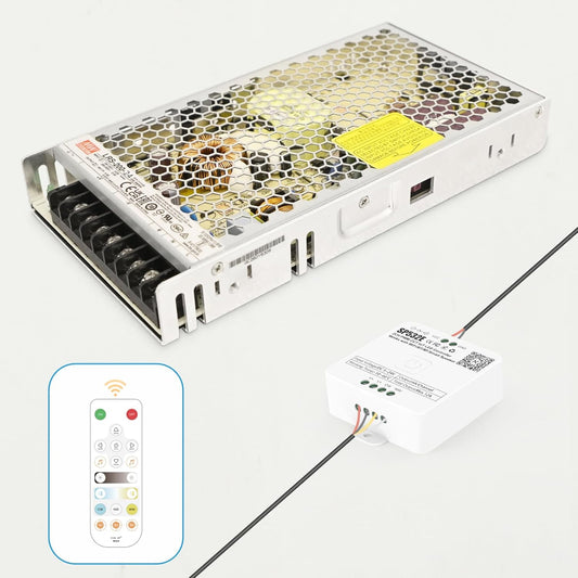 200W Low Voltage LED Power Driver Transformer with LED Controller