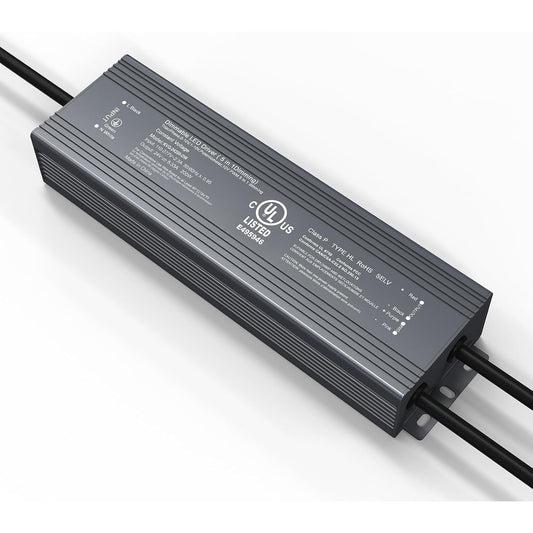 24V 200W LED Driver TRIAC/0-10V Dimmable Supply Transformer