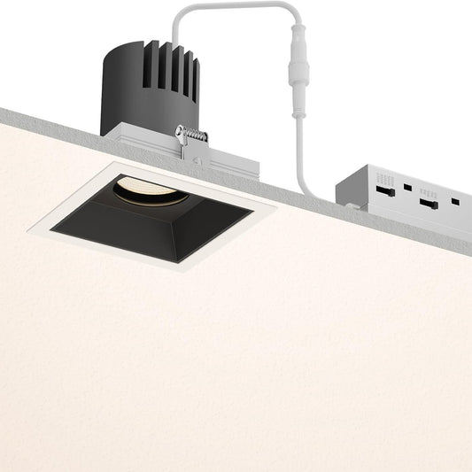 12W LED Recessed Trim Dimmable Square Spotlight