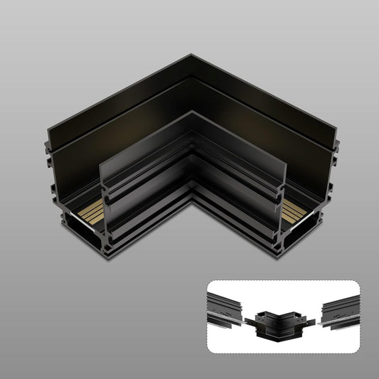 90-Degree Corner Connector for 4-Wire Magnetic Track Lighting