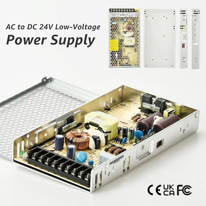 200W Low Voltage LED Power Driver Transformer with LED Controller