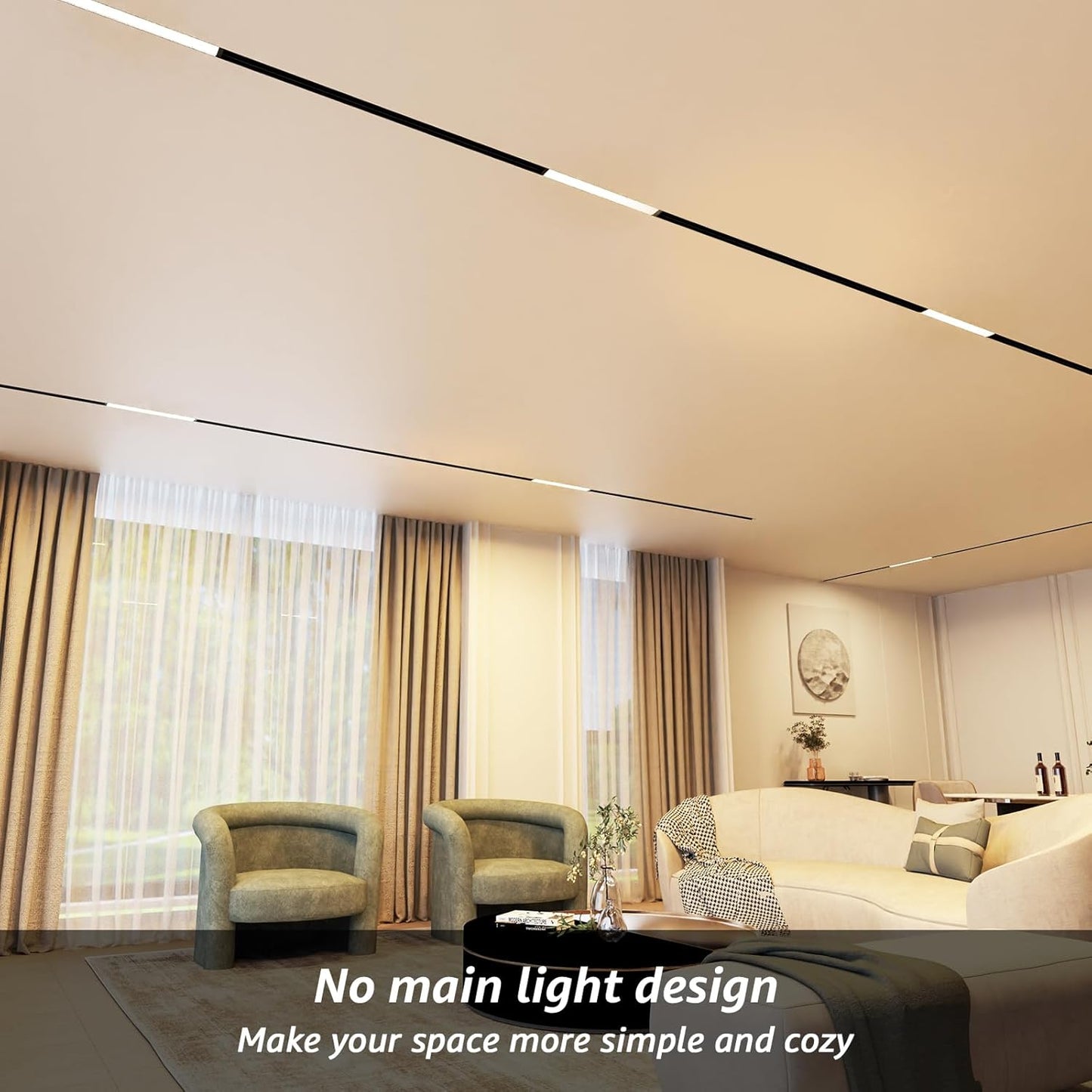 15W 3CCT Linear Floodlight Magnetic Track Lighting Head 24V