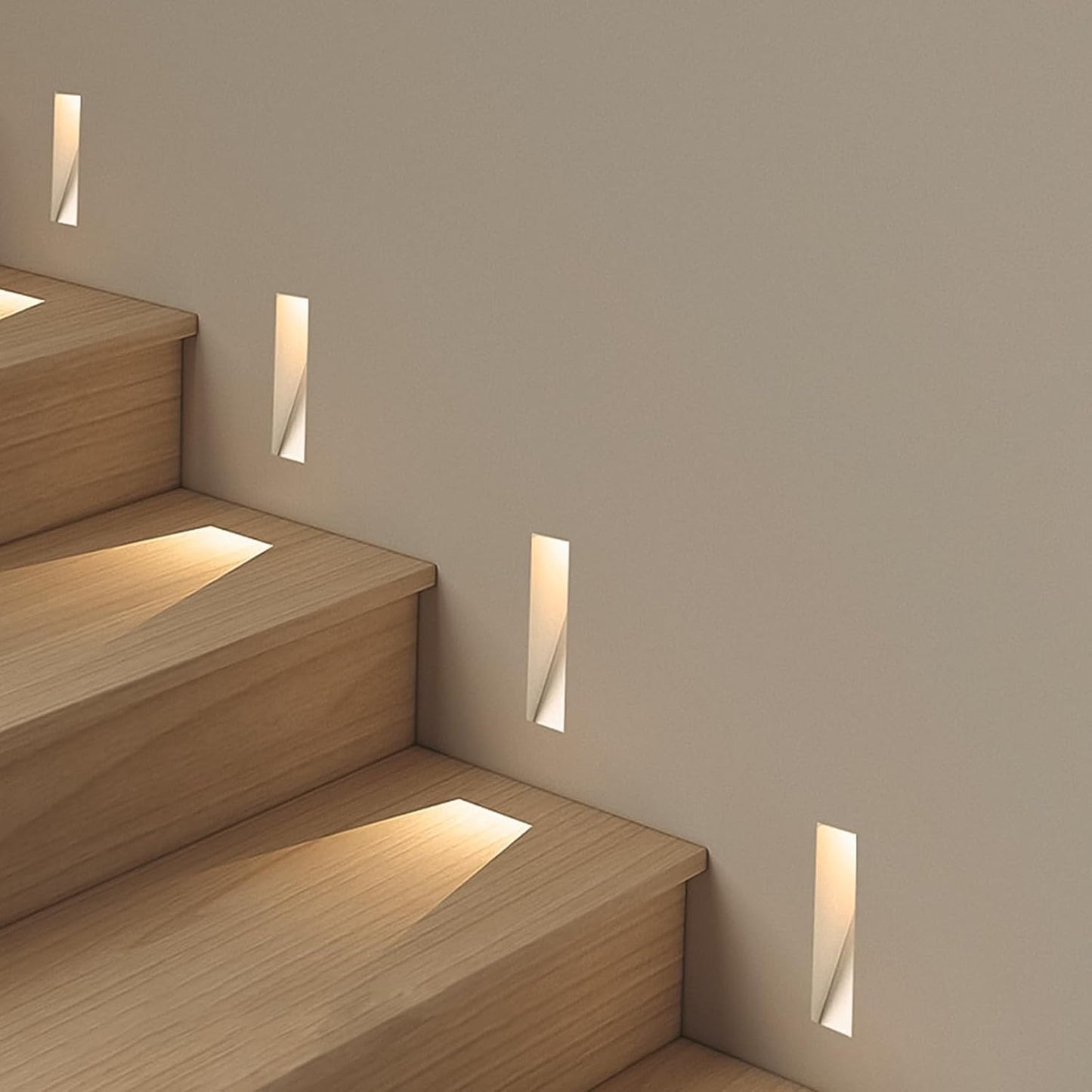 LED Recessed Trimless Step Light 3000K