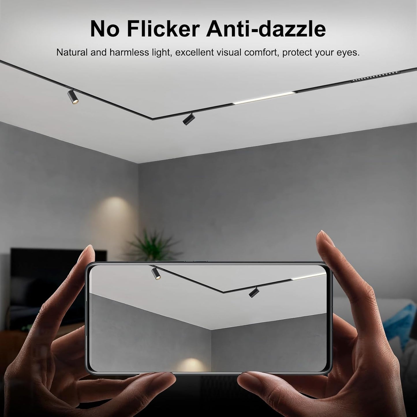 7W 3CCT Spotlight Downlight Magnetic LED Track Lighting Head