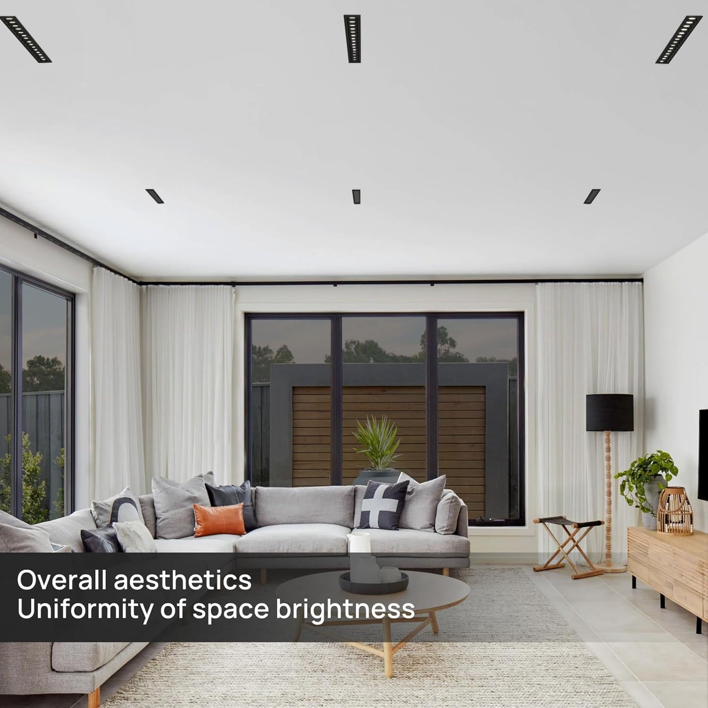 Recessed Adjustable Array Spotlight, TRIAC/ELV/0-10V LED Linear Light