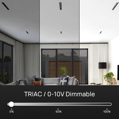 15W 4000K Recessed Spotlight, TRIAC/ELV/0-10V LED Linear Ligh