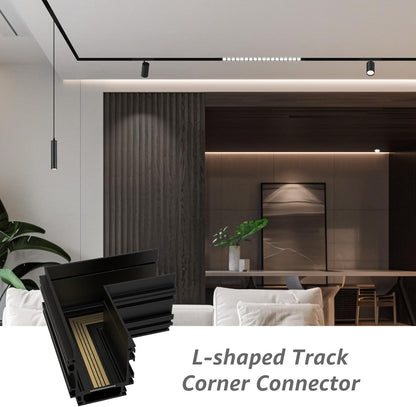 90-Degree Corner Connector for 4-Wire Magnetic Track Lighting