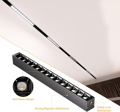 Grille Spotlight Magnetic Track Head, 24V 15W CCT