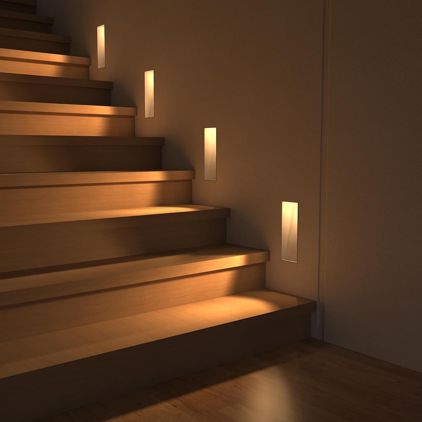 LED Recessed Trimless Step Light 3000K