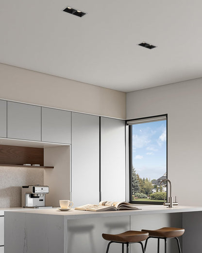 24W LED Recessed Trim Dimmable Square Spotlight
